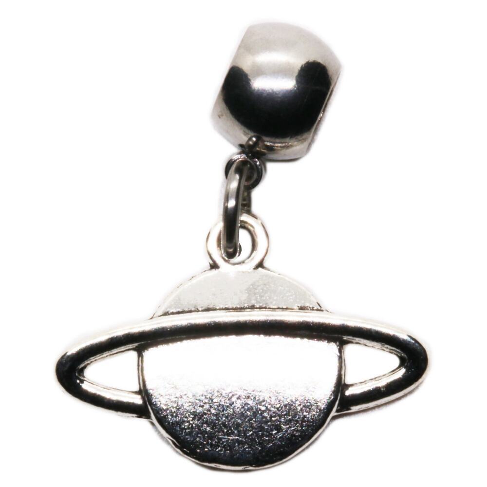 Saturn Charm for Space Gifts - Planet Space Jewelry - Elegant Planet Charm